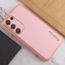 Шкіряний чохол Xshield для Samsung Galaxy S24+ – Рожевий