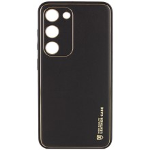 Шкіряний чохол Xshield для Samsung Galaxy S24+ – Чорний
