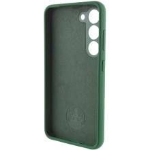 Чохол Silicone Cover Lakshmi Full Camera (AAA) для Samsung Galaxy S24+ – Зелений