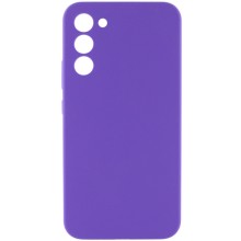 Чохол Silicone Cover Lakshmi Full Camera (AAA) для Samsung Galaxy S24+ (Фіолетовий)