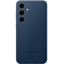 Шкіряний чохол Leather Case (AAA) для Samsung Galaxy S24+ – Navy Blue