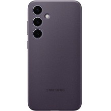 Кожаный чехол Leather Case (AAA) для Samsung Galaxy S24+ – Purple