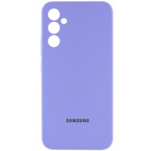 Чехол Silicone Cover Lakshmi Full Camera (AAA) with Logo для Samsung Galaxy S24+ – Сиреневый