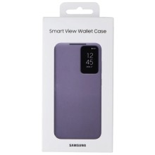 Smart View Wallet Case (AAA) для Samsung Galaxy S24+ – Фиолетовый