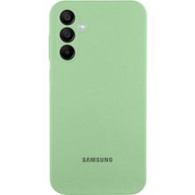 Чохол Silicone Cover Lakshmi Full Camera (AAA) with Logo для Samsung Galaxy S24+ – М'ятний