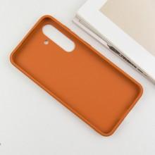 TPU чохол Bonbon Metal Style для Samsung Galaxy S24+ / S25+ – Помаранчевий