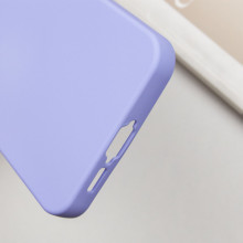Чехол Silicone Cover Lakshmi Full Camera (AA) для Samsung Galaxy S24+ – Сиреневый
