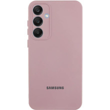 Чехол Silicone Cover Lakshmi Full Camera (AA) with logo для Samsung Galaxy S24+ – Розовый