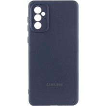 Чехол Silicone Cover Lakshmi Full Camera (AA) with logo для Samsung Galaxy S24+ – Синий