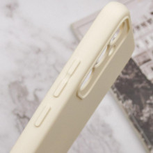 Чохол TPU GETMAN Liquid Silk Full Camera для Samsung Galaxy S24+ – Пісочний