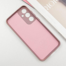 Чохол TPU GETMAN Liquid Silk Full Camera для Samsung Galaxy S24+ – Рожевий