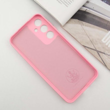 Чехол TPU GETMAN Liquid Silk Full Camera для Samsung Galaxy S24+ – Розовый