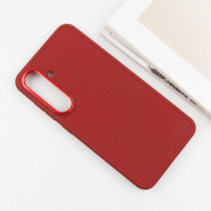TPU чохол Bonbon Metal Style для Samsung Galaxy S24+ / S25+ – Червоний