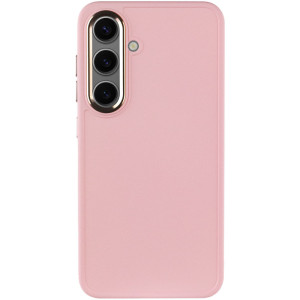 TPU чохол Bonbon Metal Style для Samsung Galaxy S24+ / S25+ – Рожевий
