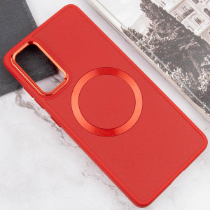 TPU чохол Bonbon Metal Style with Magnetic Fit для Samsung Galaxy S24+ – Червоний