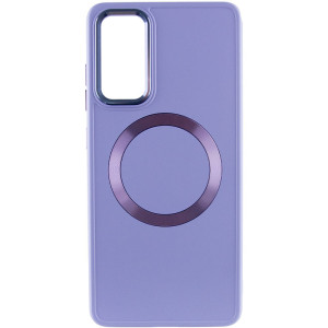 TPU чохол Bonbon Metal Style with Magnetic Fit для Samsung Galaxy S24+ – Бузковий