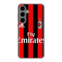 Чехлы для Samsung Galaxy S24 Plus (VPrint) - Футбольные клубы (Milan)