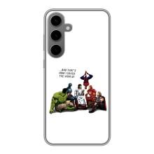 Чехлы для Samsung Galaxy S24 Plus (Для Христиан) – Иисус супергерой