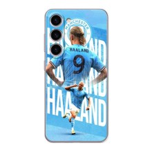 Чехлы с принтом для Samsung Galaxy S24 Plus Футболист (Erling Haaland)
