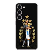 Чехлы Лео Месси Аргентина для Samsung Galaxy S24 Plus (Месси король)