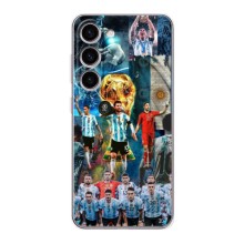 Чехлы Лео Месси Аргентина для Samsung Galaxy S24 Plus (Месси в сборной)