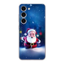 Чехлы на Новый Год Samsung Galaxy S24 Plus – Маленький Дед Мороз