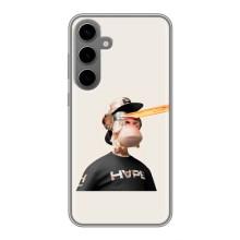 Чохли з Мавпами NFT для Samsung Galaxy S24 Plus (AlphaPrint) (мавпа NFT в окулярах)