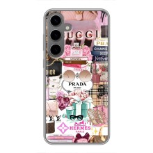 Чохол (Dior, Prada, YSL, Chanel) для Samsung Galaxy S24 Plus (Брендb)