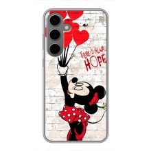 Чехол Disney Mouse Samsung Galaxy S24 Plus (PREMIUMPrint) – Heart Minni