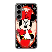 Чехол Disney Mouse Samsung Galaxy S24 Plus (PREMIUMPrint) – Минни Маус ЛВ