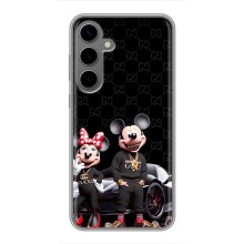 Чехол Disney Mouse Samsung Galaxy S24 Plus (PREMIUMPrint) – Семья Маусов