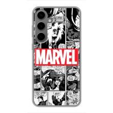 Силіконовий Чохол для Samsung Galaxy S24 Plus – Комікс Марвел