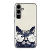 Чехол на тематику: Коты для Samsung Galaxy S24 Plus – Модный кот