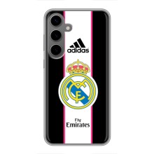 Чохол для Samsung Galaxy S24 Plus з принтом (Лого Real Madrid)