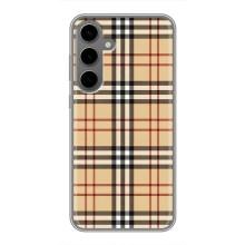 Чехол с Брендами одежды на Самсунг С24 Плюс – Burberry стиль