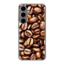 Чехол с изображением  вкусной еды для Samsung Galaxy S24 Plus – Кофе