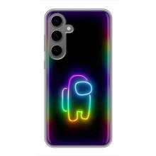 Чехол Амонг Ас для Samsung Galaxy S24 Plus (AlphaPrint) (Яркий скин)
