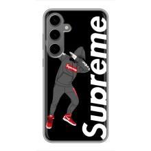 Чеохол для Samsung Galaxy S24 Plus з картинкою Supreme (AlphaPrint)