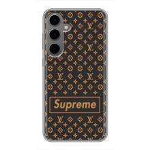 Чеохол для Samsung Galaxy S24 Plus з картинкою Supreme (AlphaPrint)