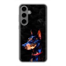 Бампер для Samsung Galaxy S24 Plus з картинкою "Песики" (Собака Мопсік)