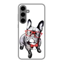 Бампер для Samsung Galaxy S24 Plus з картинкою "Песики" (В окулярах)