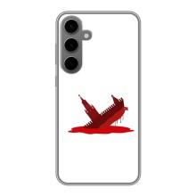 Чехол с принтом (Русский корабль...) для Самсунг С24 Плюс (AlphaPrint) – Кремлевский Корабль