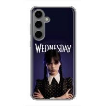 Чехлы Венсдей на Samsung Galaxy S24 Plus Уэнсдей (AlphaPrint) (Wednesday)