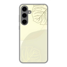 Чехол цветочный дизайн для Samsung Galaxy S24 Plus