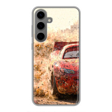 Чехол с принтом Маквин для Samsung Galaxy S24 Plus – Молния Маквин