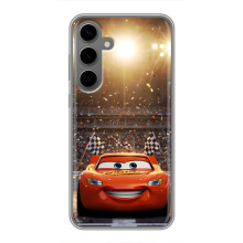 Чехол с принтом Маквин для Samsung Galaxy S24 Plus – Красный Маквин