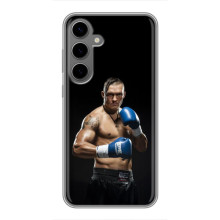 Чехол с картинкой Александр Усик для Samsung Galaxy S24 Plus – Боксер Усик
