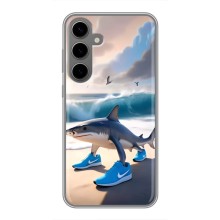 Чохол з мемом Тралалело тралала на Samsung Galaxy S24 Plus