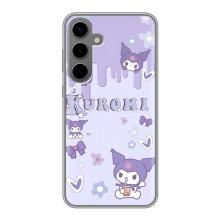 Чехол с персонажем Куроми на Samsung Galaxy S24 Plus – Персонаж Куроми