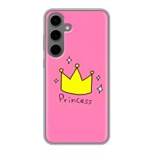 Девчачий Чехол для Samsung Galaxy S24 Plus – Princess